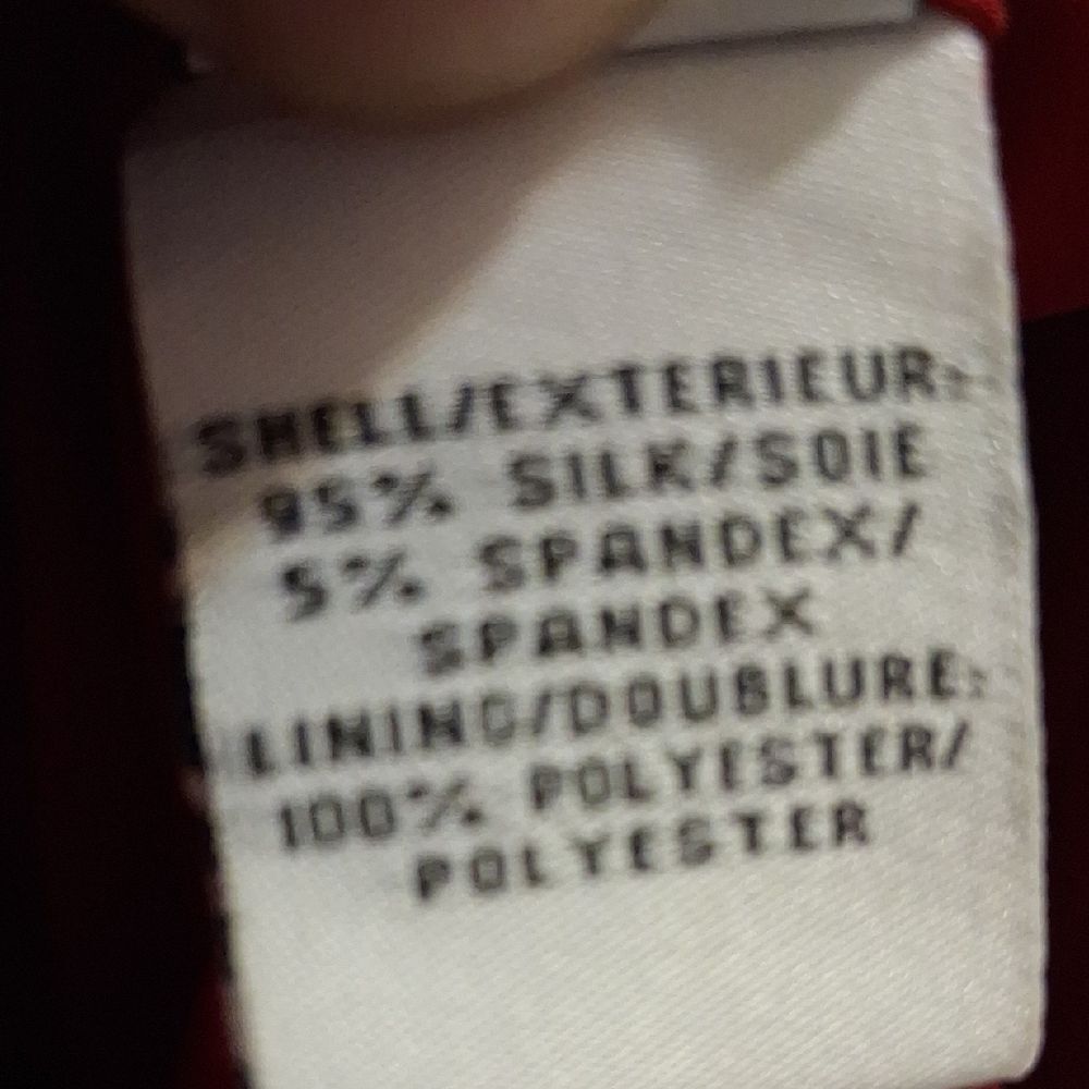Diane Von Furstenberg Deep Red Wrap Silk Blouse Size 10 - Picture 16 of 16